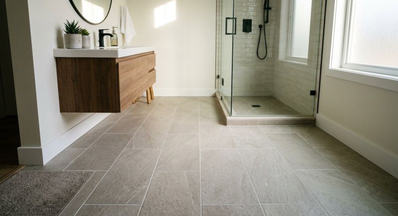 Tile Floor Installation project example